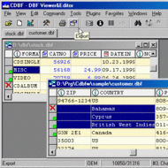 DBF Editor screenshot